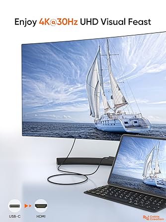 CableCreation Usb Type C To Hdmi 4K 30Hz_3