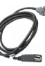 Car Converter Adapter Cable Black USB_1