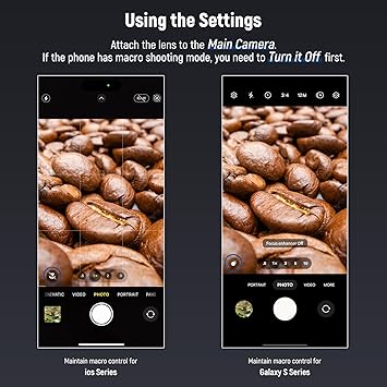 NEEWER 18mm 2X Macro Probe Lens with 17mm Thread for Mobile Phone Video Recording_3