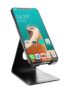 Portronics MODESK Universal Mobile Holder Stand with Metal Body, Anti Skid Design, Light Weight for All Smartphones, Tablets, Kindle, iPad(Black)_1