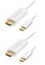 Type C Thunderbolt 3 Hdmi 4K Cable Compatible With Monitor_1