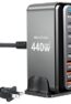 USB C Charger 440W GaN Fast Charger Block_1
