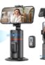 WeCool Ai Powered Auto Face Tracking Tripod,360° Rotation Mobile Holder for Smart Video Shoot with Remote,No App Needed,Gimbal Stabilizer with Gesture Control for Vlog,Streaming & Video Recording_1