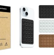 amazon basics Suction Phone Case Anti lip Silicone Hands Free Sticky Pads for Phone Case Mount for Selfies Videos Mirror Shower Car Dashboard_2